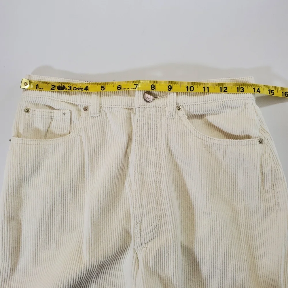 BDG Wide Leg Pants in Cream